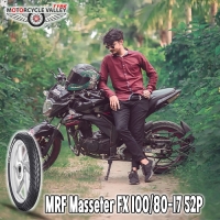 MRF Masseter FX 100/80-17 52P user review by Rafi